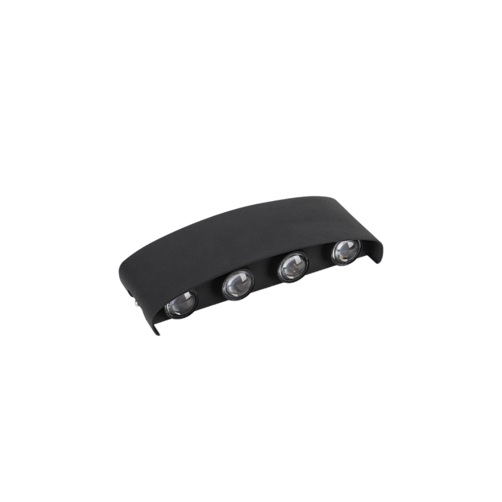 Aplique Exterior LED 8W Negro Lafayette