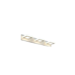 Aplique de Pared LED 3 Luces Dorado