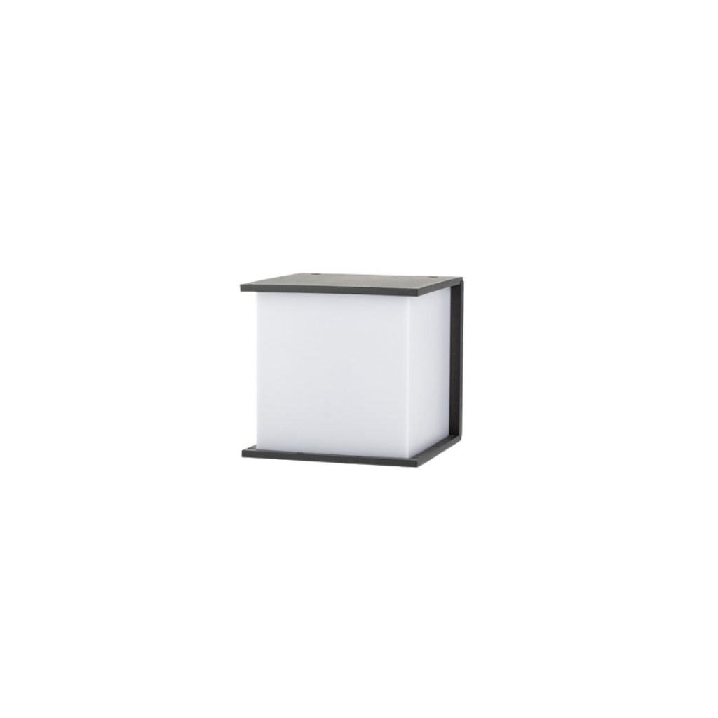 Aplique de pared aluminio moderno IP54
