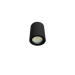 Downlight Cilíndrico Sobrepone Negro