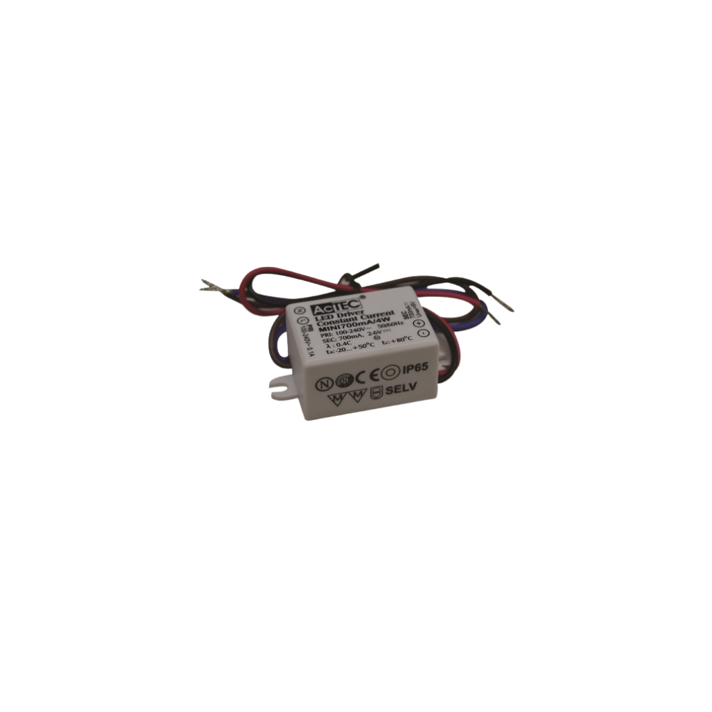 Driver LED 3W IP65 compacta resistente
