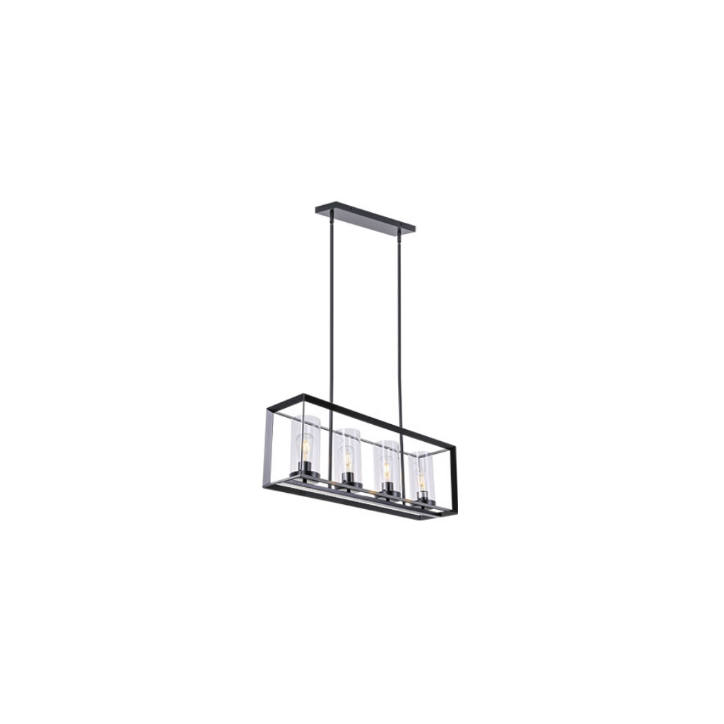Lámpara Colgante 4 Luces Moderna