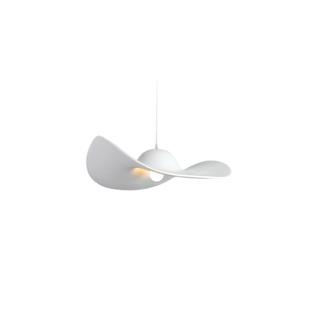 Lámpara Colgante Blanca Elegancia Moderna