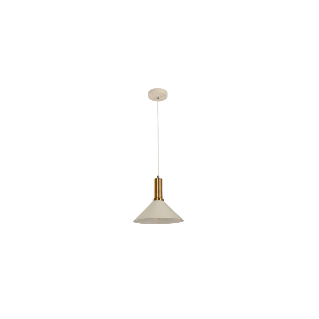 Lámpara Colgante Blanca Elegante Moderna
