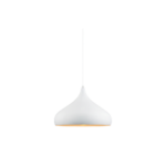 Lámpara Colgante Blanca Moderna 31cm