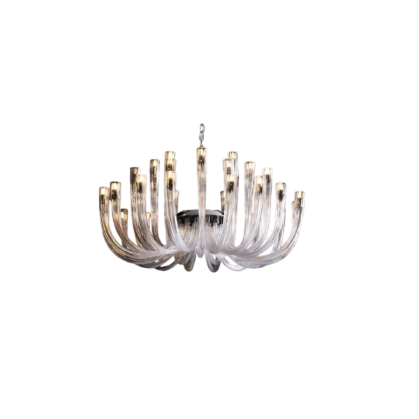 Lámpara Colgante Dorada Elegancia Moderna