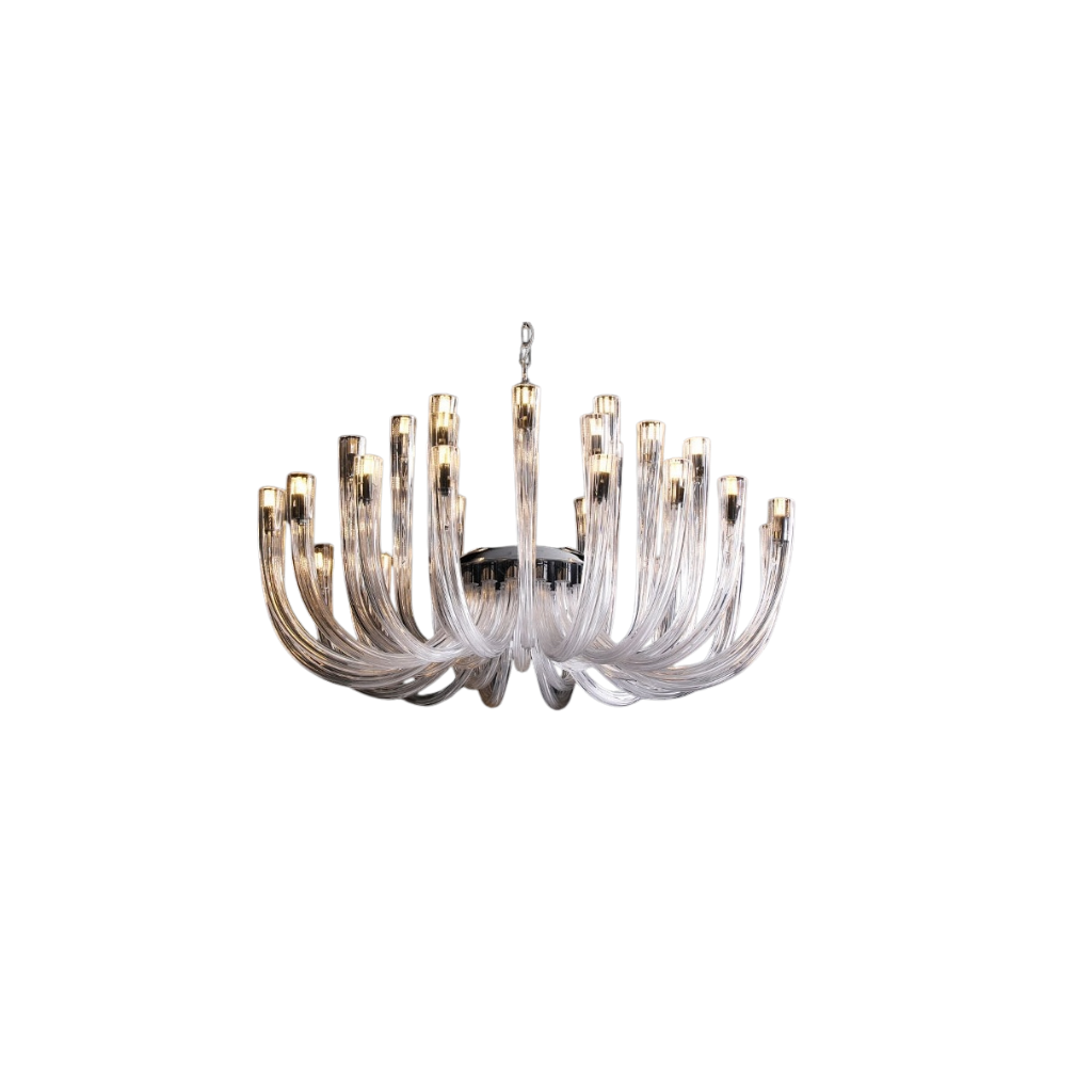 Lámpara Colgante Dorada Elegancia Moderna