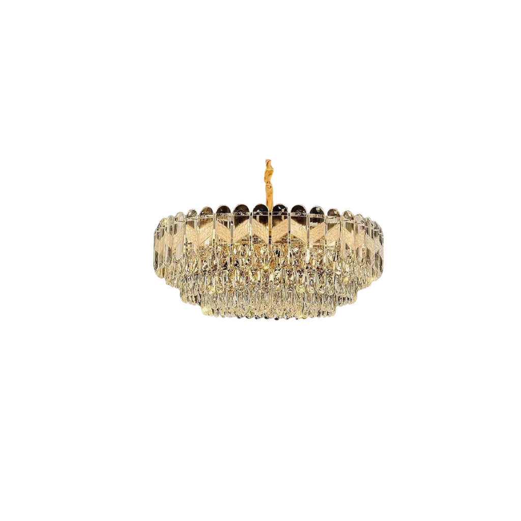 Lámpara Colgante Dorada Elegante Moderna