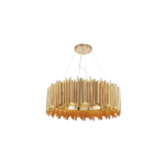 Lámpara Colgante Dorado Elegante Metal