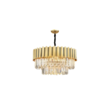 Lámpara Colgante Dorado Platino Elegante