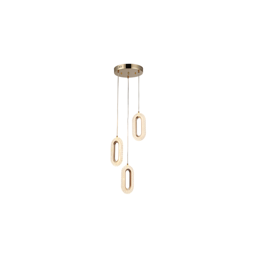 Lámpara Colgante LED 18W Luz Cálida