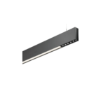 Lámpara Colgante LED 30W Negra Moderna