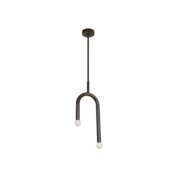 Lámpara Colgante LED Negra 10W 3000K
