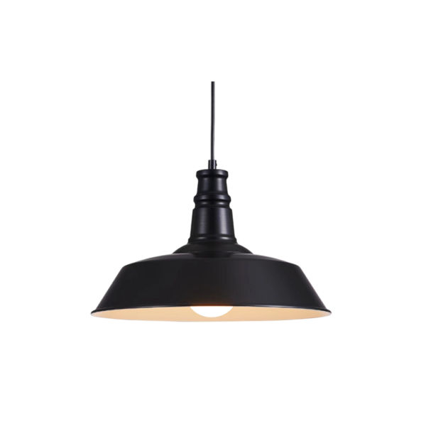 Lámpara Colgante Negra E27 Moderna