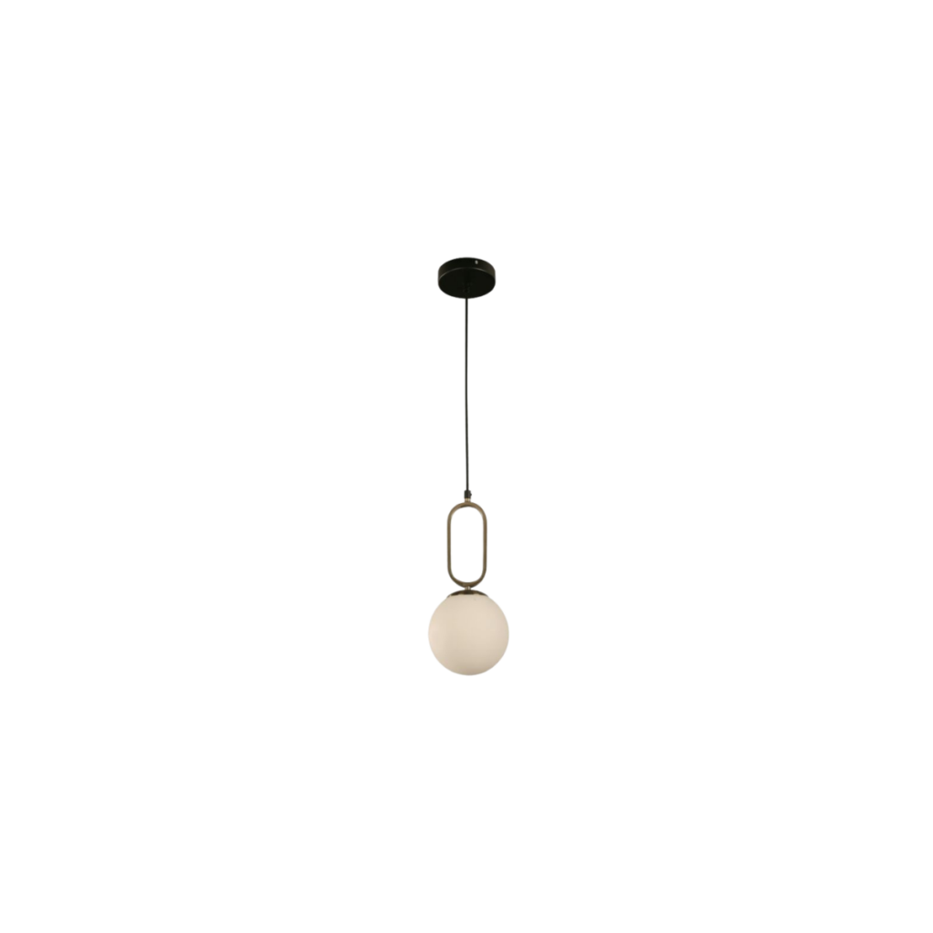 Lámpara Colgante Negra Elegante 40W