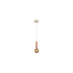 Lámpara Colgante Rosado Elegante 40W