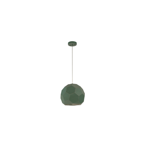 Lámpara Colgante Verde E27 60W