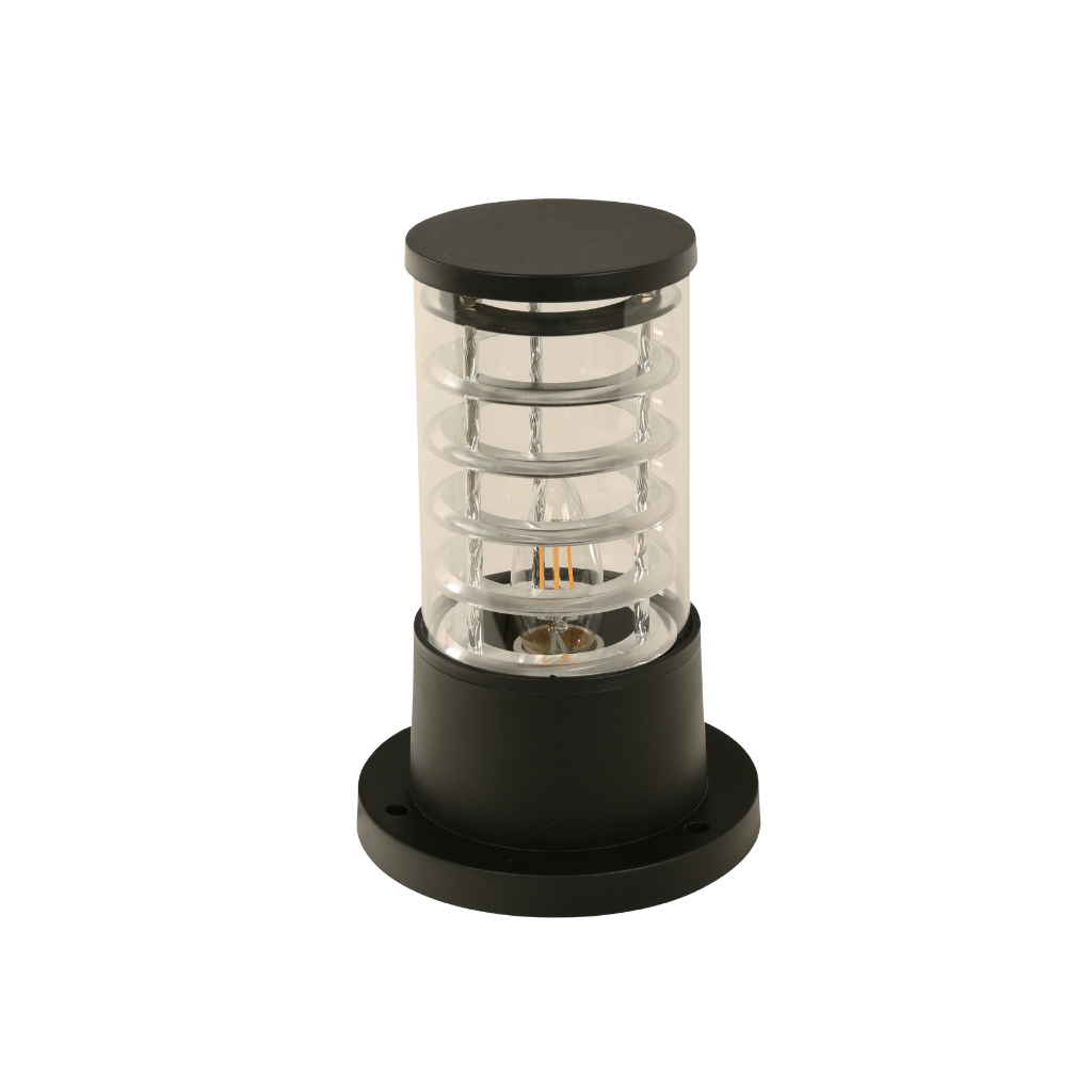 Lámpara Exterior Poste Negro 10W