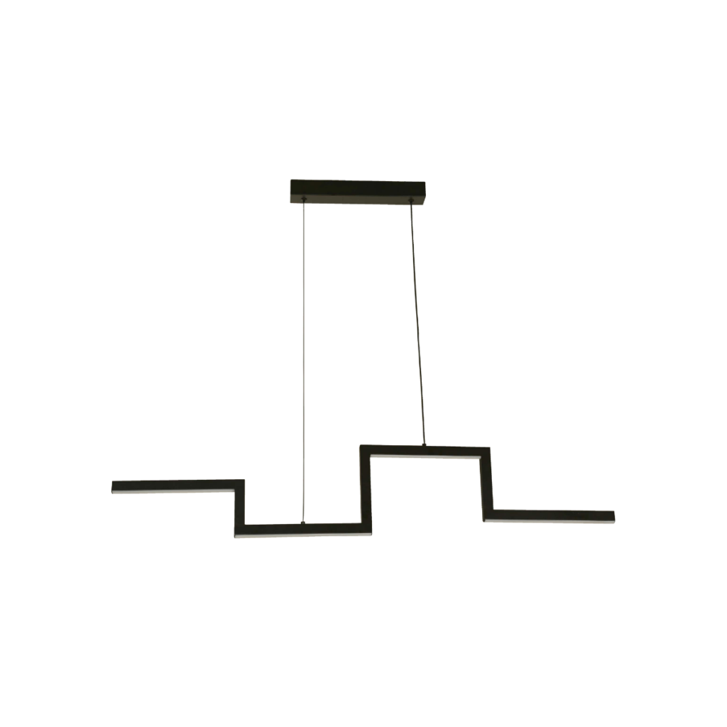 Lámpara LED Colgante Negra 12W