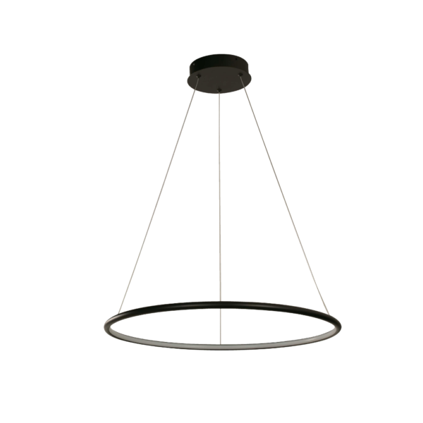 Lámpara LED Colgante Negra 38W