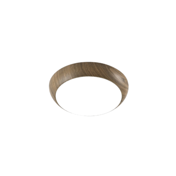 Lámpara LED Empotrable Veta Madera Oscura