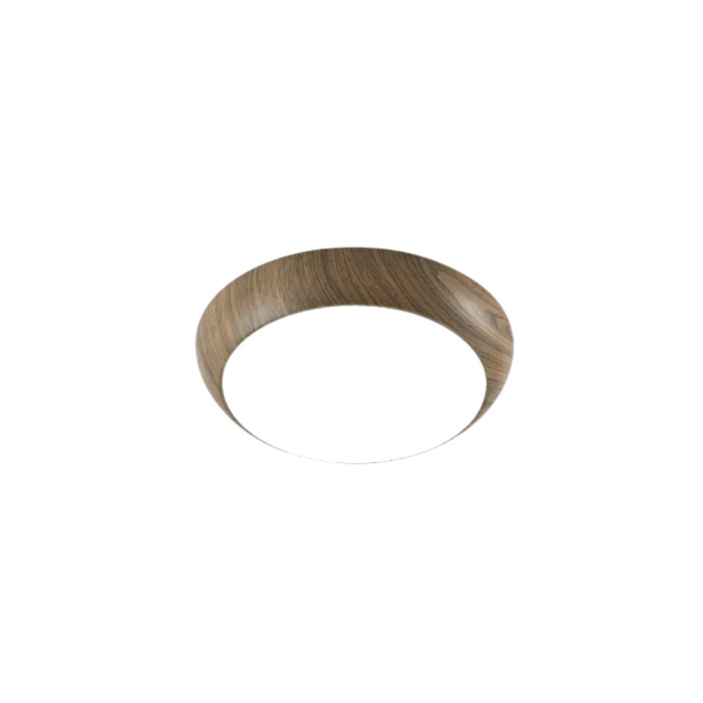 Lámpara LED Empotrable Veta Madera Oscura