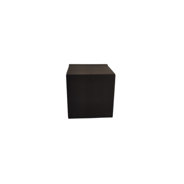 Lámpara LED Negra Cuadrada 10W