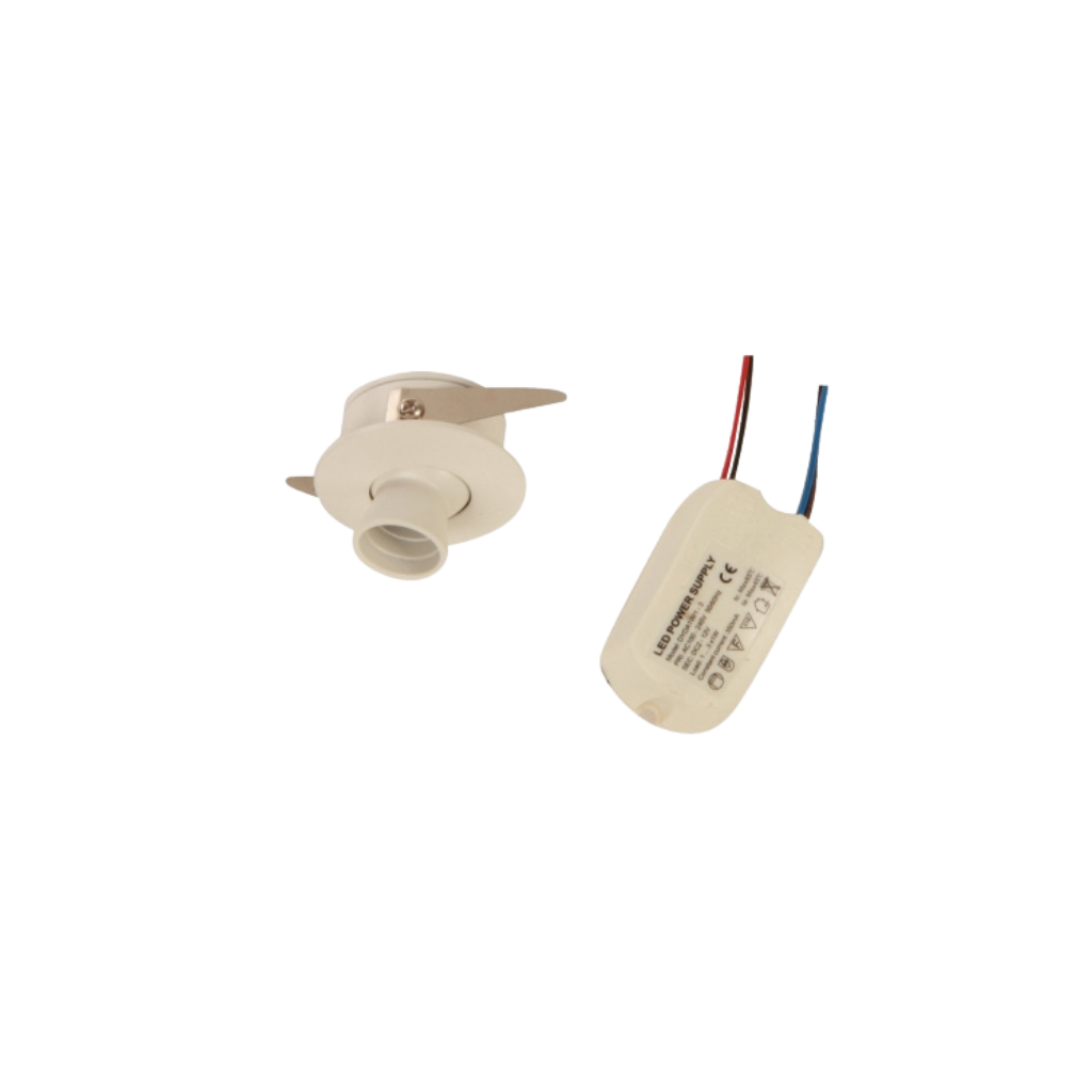Lámpara LED Techo Blanca 2W Cálida