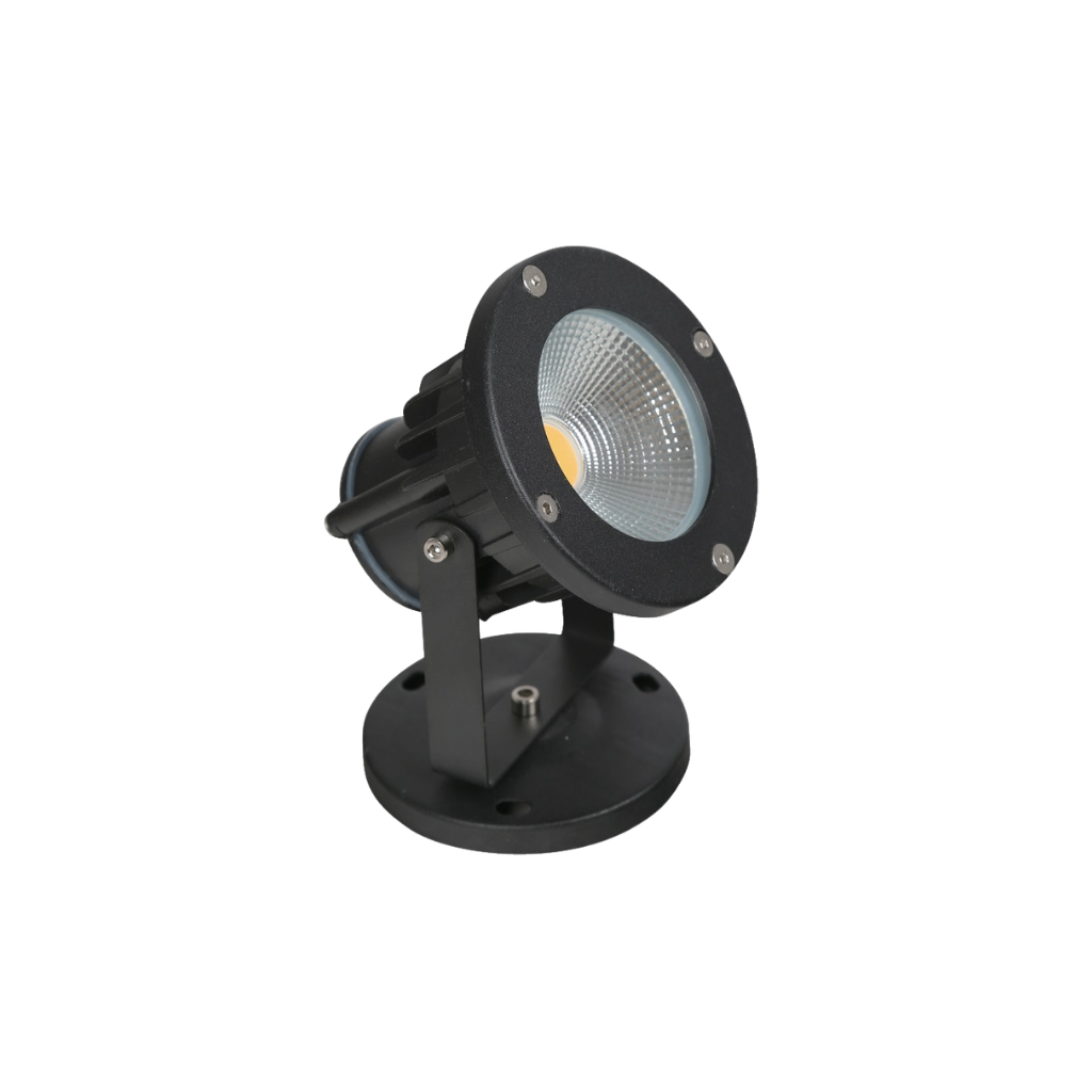 Lámpara LED de Piso Negra 10W