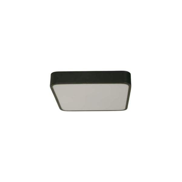 Lámpara LED techo negra 18W versátil
