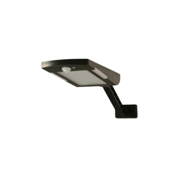 Lámpara Solar LED Negra Exterior