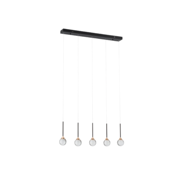 Lámpara colgante LED cálida 25W