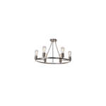 Lámpara colgante elegante seis luces