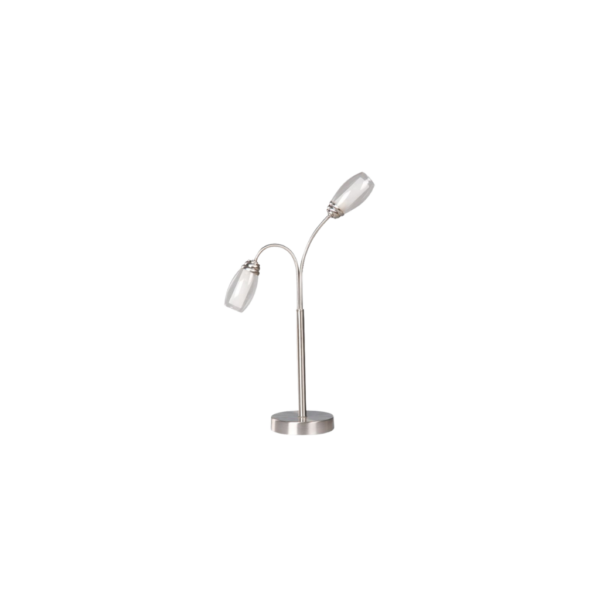 Lámpara de Mesa Níquel Satinado 40W