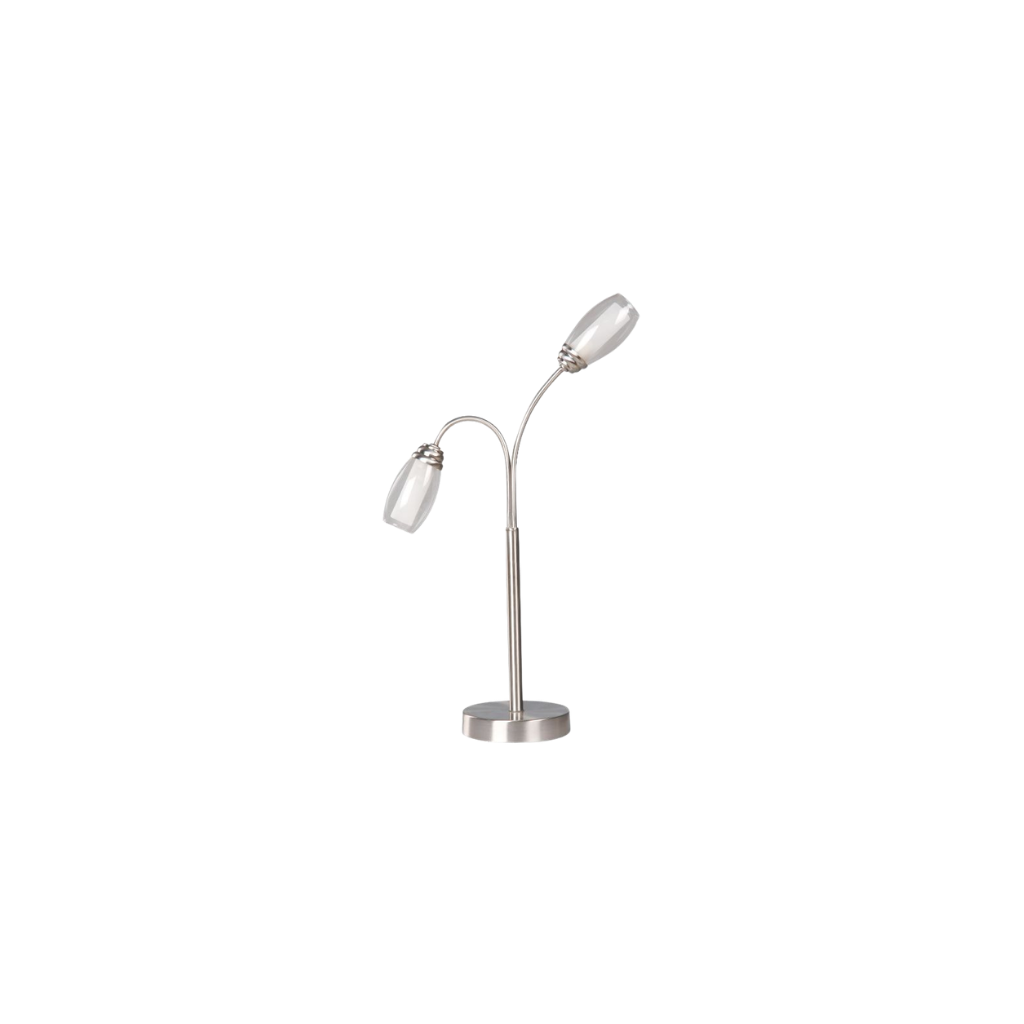 Lámpara de Mesa Níquel Satinado 40W