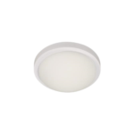Lámpara de techo doble blanco satinado