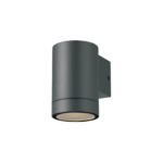 Luminaria Circular Pared Negra IP65