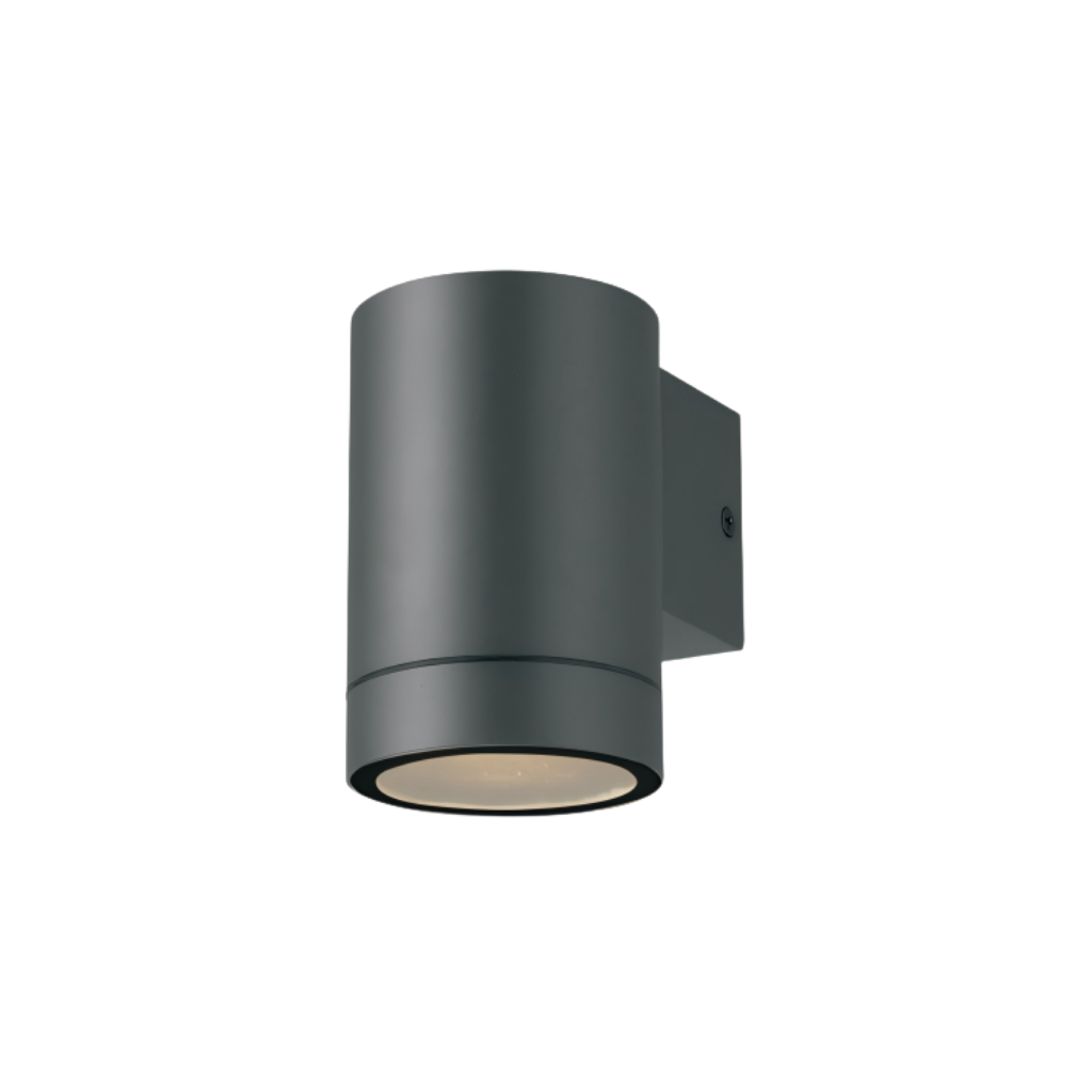 Luminaria Circular Pared Negra IP65