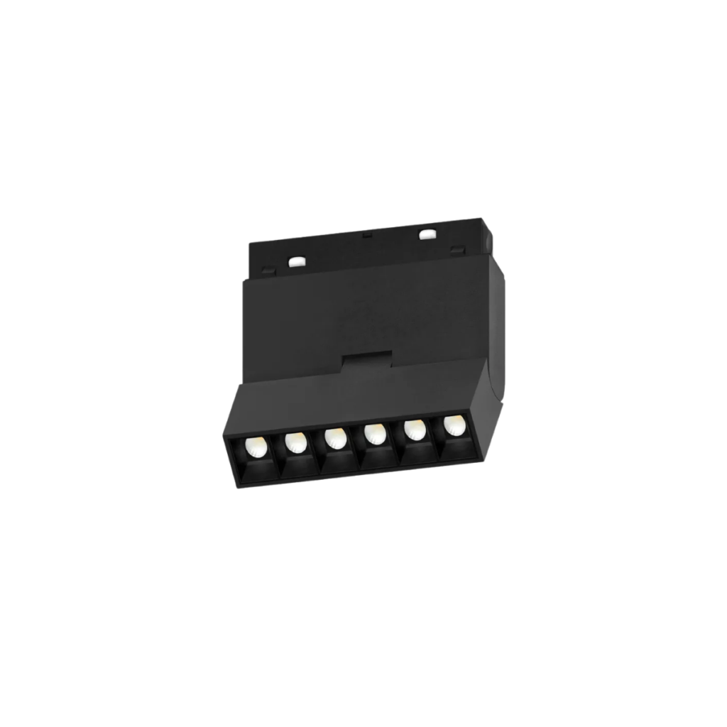 Luminaria Dirigible 6W Negro 3000K