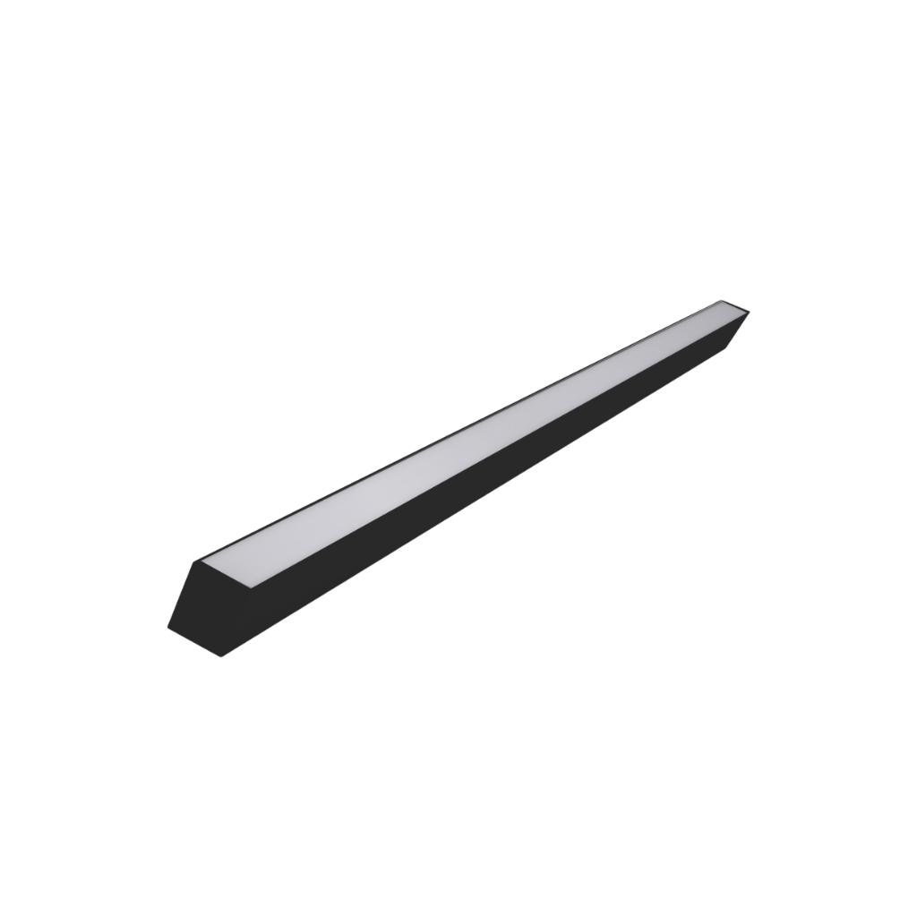 Luminaria Lineal LED 56W Negro