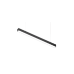 Luminaria Lineal LED Negra 20W 60cm