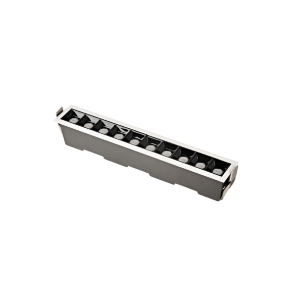 Luminaria de Empotrar Negra 20W