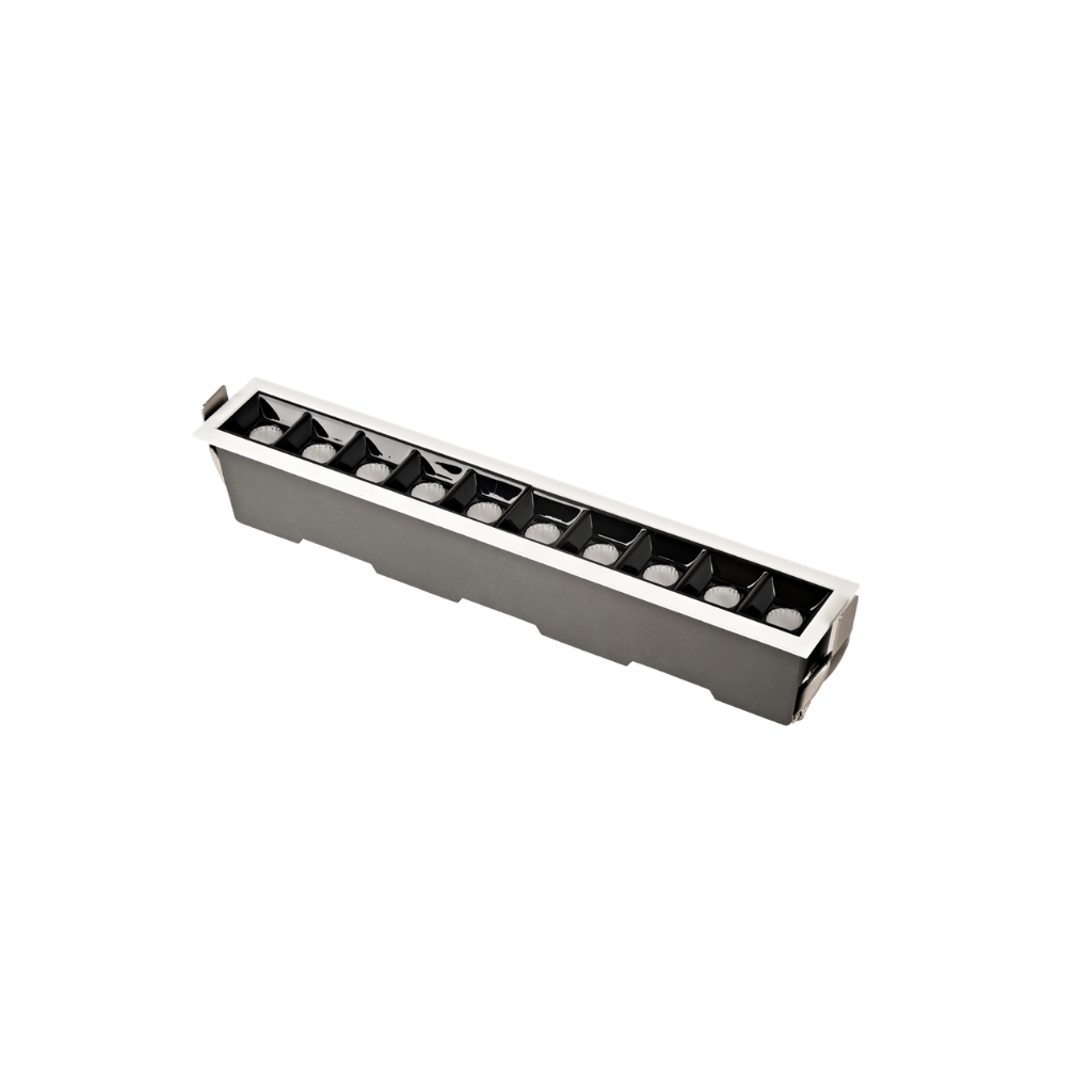 Luminaria de Empotrar Negra 20W