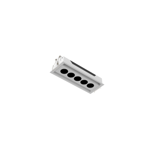 Luminaria empotrable blanco dirigible 10W
