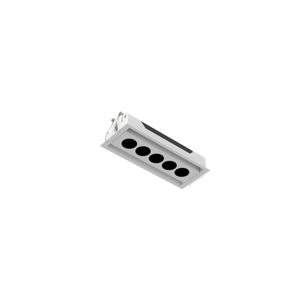 Luminaria empotrable blanco dirigible 10W