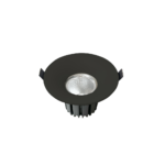 Luminaria empotrable techo 20W negro