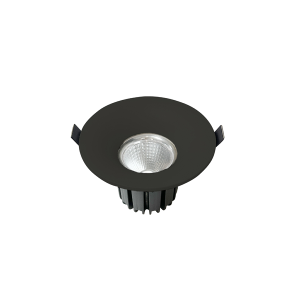 Luminaria empotrable techo 20W negro