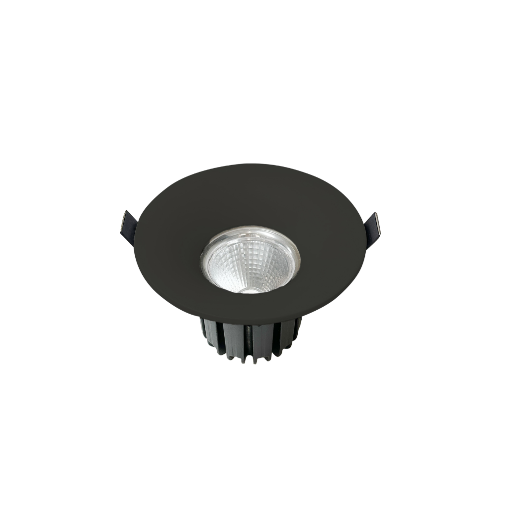 Luminaria empotrable techo 20W negro
