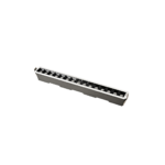 Luminaria empotrar 24W negro blanco