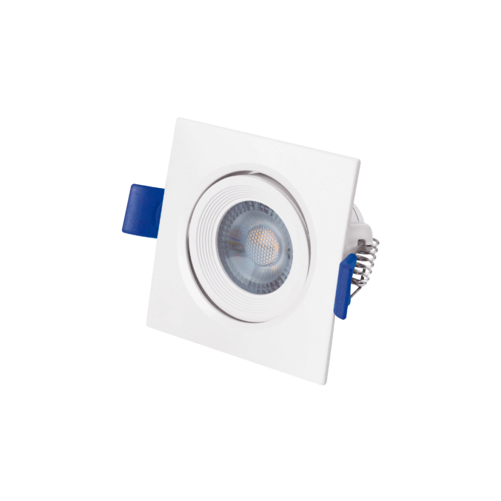 Luminario Empotrable Cuadrado 5W Cálido